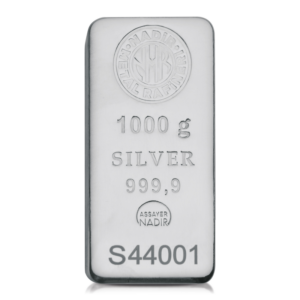 1 Kilo Silver Bar (Best Value)