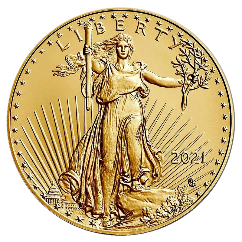 1oz Gold American Eagle Coin 2023 - Image 2