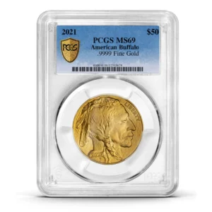 PCGS Certified 2021 American Buffalo 1oz Gold Coin