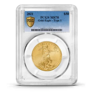 PCGS Certified 2021 American Eagle 1oz Gold Coin