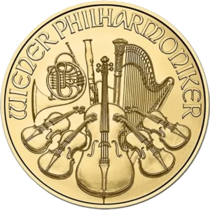 1oz Gold Austrian Philharmonic Coin 2023
