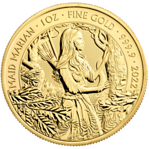 Maid Marian Myths & Legends 1oz Gold Coin 2022