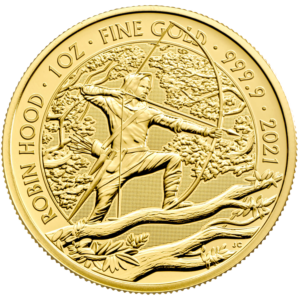 Robin Hood Myths & Legends 1oz Gold Coin 2021