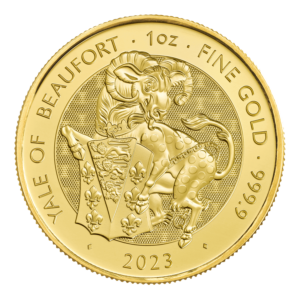 Yale of Beaufort - Tudor Beasts 1oz Gold Coin 2023
