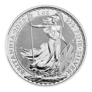 1oz Silver Britannia KCIII Coin 2023