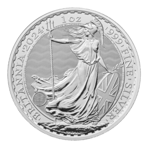 1oz Silver Britannia KCIII Coin 2024