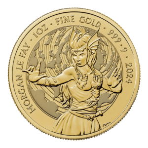 Morgan Le Fay Myths and Legends 1oz Gold Coin 2024