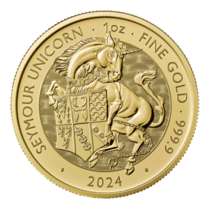 Unicorn - Tudor Beast 1oz Gold Coin 2024