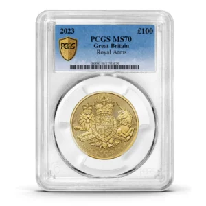 PCGS Certified 2023 Royal Arms 1oz Gold Coin