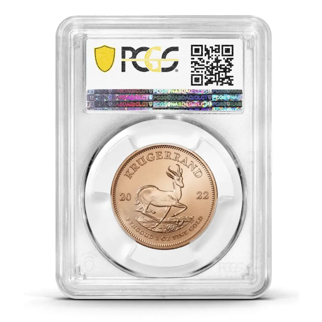 PCGS Certified 2022 Krugerrand 1oz Gold Coin - Image 2