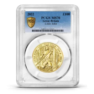 PCGS Certified 2022 Myths & Legends Little John 1oz Gold Coin