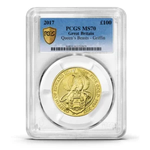 PCGS Certified 2017 Queen's Beast Griffin