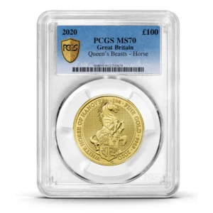 PCGS Certified 2020 Queen's Beast White Horse