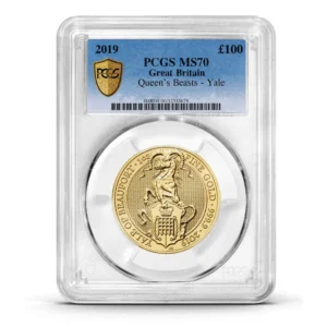 PCGS Certified 2019 Queen's Beast Yale of Beaufort