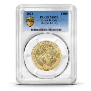 PCGS Certified 2024 Morgan Le Fay 1oz Gold Coin