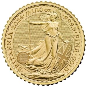 1/10oz Gold Britannia KCIII Coin 2026
