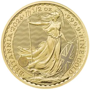 1/2oz Gold Britannia KCIII Coin 2026