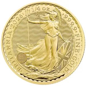 1/4oz Gold Britannia KCIII Coin 2026