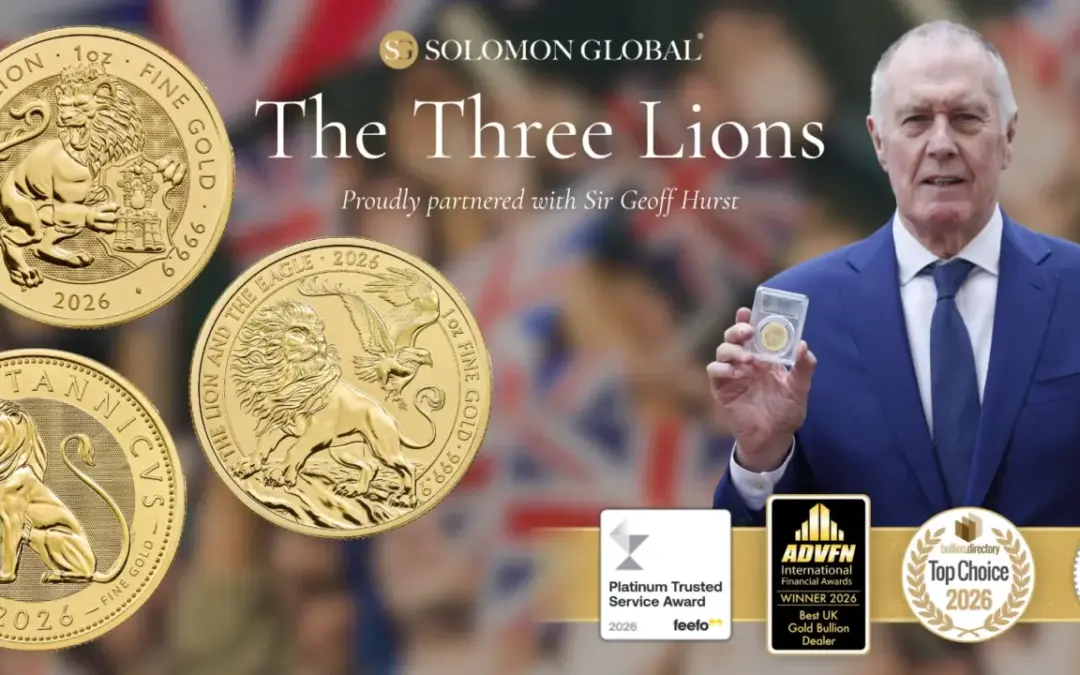 The Three Lions of 2026 | British Lion, Queen’s Lion & Lion and Eagle Coins